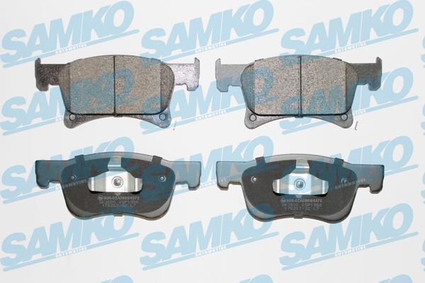Samko 5SP1958 - Brake Pad Set, disc brake www.parts5.com