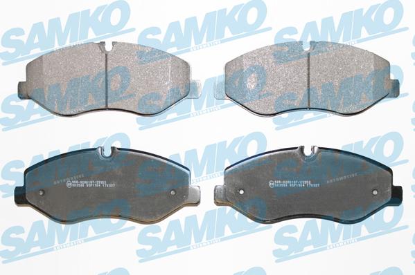 Samko 5SP1904 - Brake Pad Set, disc brake www.parts5.com