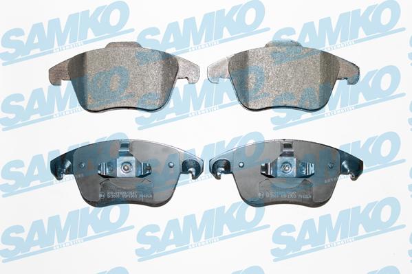 Samko 5SP1903 - Brake Pad Set, disc brake www.parts5.com