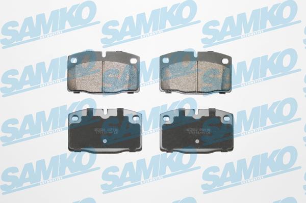 Samko 5SP190 - Brake Pad Set, disc brake www.parts5.com