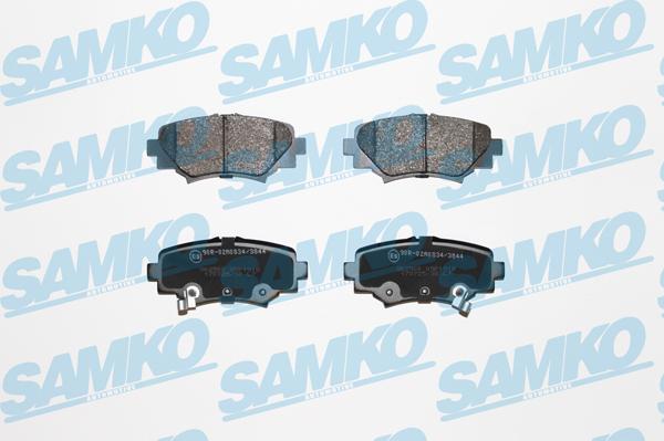 Samko 5SP1918 - Brake Pad Set, disc brake www.parts5.com