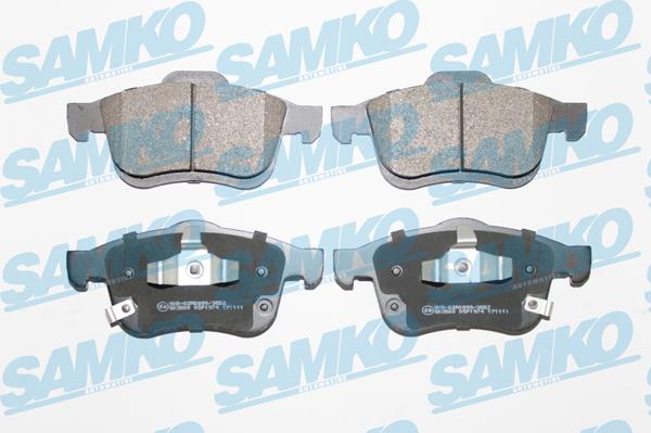 Samko 5SP1974 - Brake Pad Set, disc brake www.parts5.com