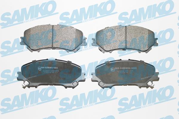 Samko 5SP1975 - Brake Pad Set, disc brake www.parts5.com