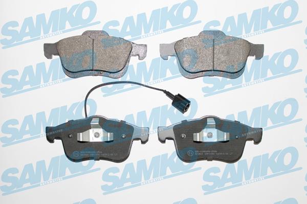 Samko 5SP1494 - Brake Pad Set, disc brake www.parts5.com