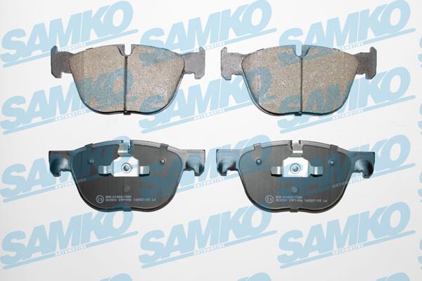 Samko 5SP1496 - Brake Pad Set, disc brake www.parts5.com