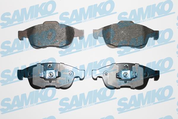 Samko 5SP1493 - Brake Pad Set, disc brake www.parts5.com