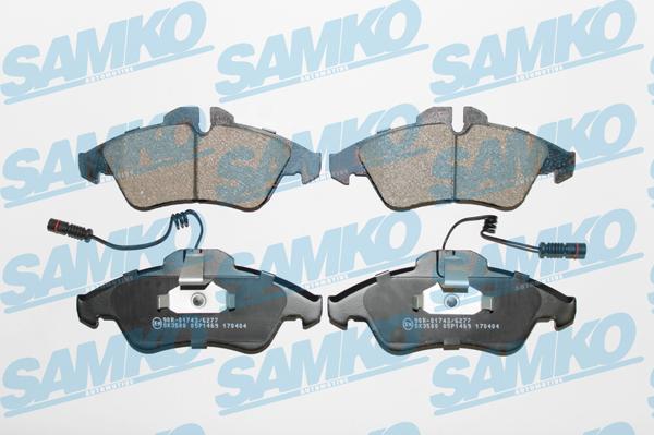 Samko 5SP1469 - Brake Pad Set, disc brake www.parts5.com