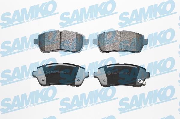 Samko 5SP1464 - Brake Pad Set, disc brake www.parts5.com