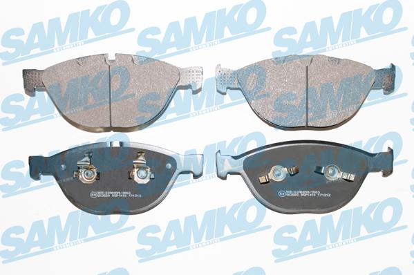 Samko 5SP1410 - Brake Pad Set, disc brake www.parts5.com