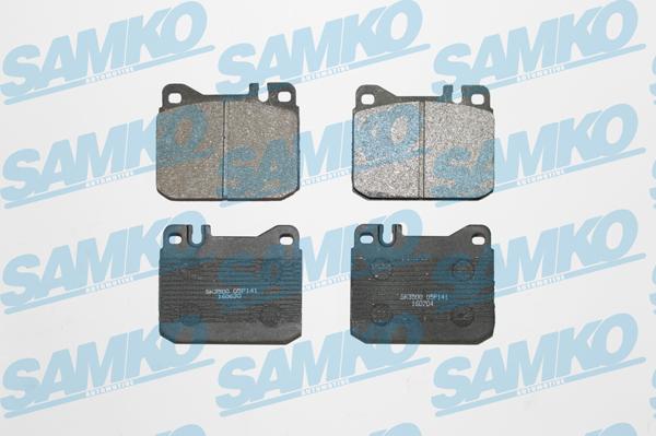 Samko 5SP141 - Тормозные колодки, дисковые, комплект www.parts5.com