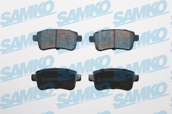 Samko 5SP1484 - Brake Pad Set, disc brake www.parts5.com