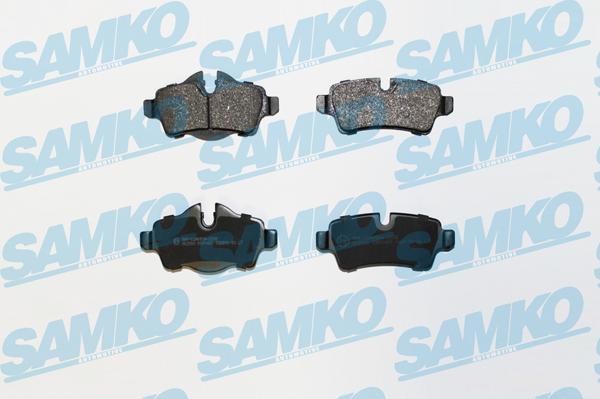 Samko 5SP1481 - Brake Pad Set, disc brake www.parts5.com