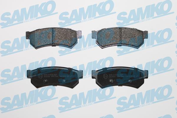 Samko 5SP1564 - Brake Pad Set, disc brake www.parts5.com
