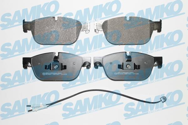 Samko 5SP1561A - Brake Pad Set, disc brake www.parts5.com