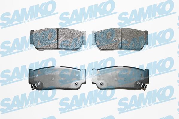 Samko 5SP1504 - Brake Pad Set, disc brake www.parts5.com