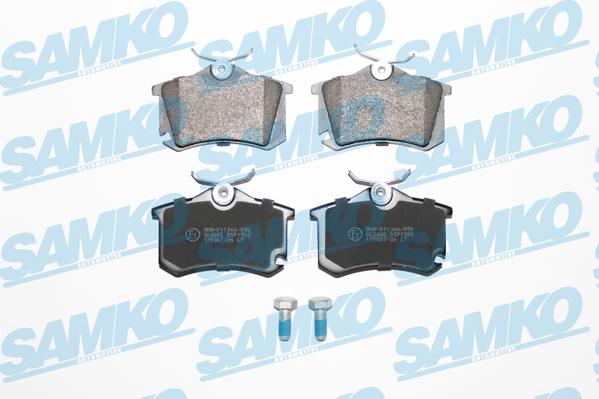 Samko 5SP1508 - Brake Pad Set, disc brake www.parts5.com