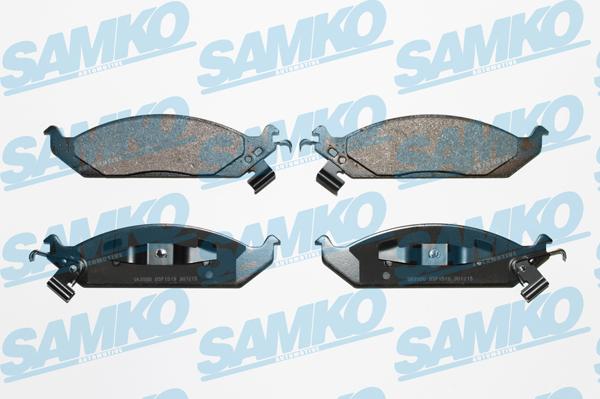Samko 5SP1519 - Brake Pad Set, disc brake www.parts5.com