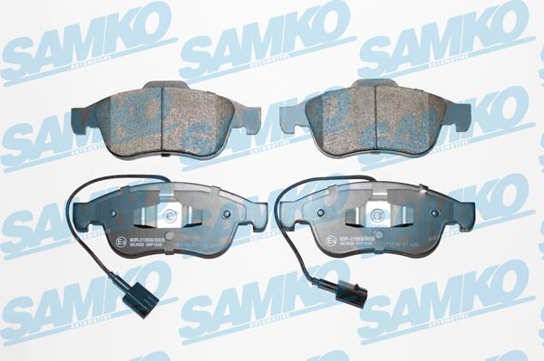 Samko 5SP1535 - Brake Pad Set, disc brake www.parts5.com