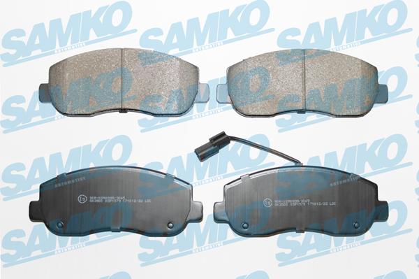 Samko 5SP1579 - Тормозные колодки, дисковые, комплект www.parts5.com