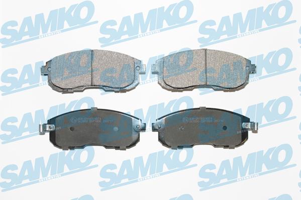 Samko 5SP1606 - Brake Pad Set, disc brake www.parts5.com