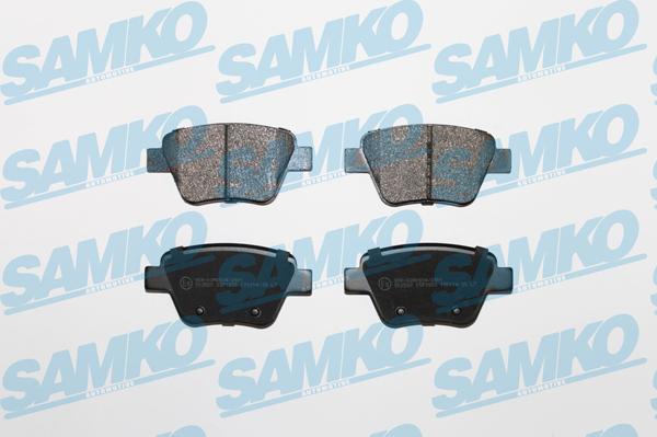 Samko 5SP1608 - Brake Pad Set, disc brake www.parts5.com
