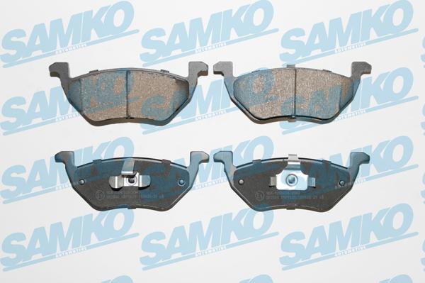 Samko 5SP1620 - Brake Pad Set, disc brake www.parts5.com