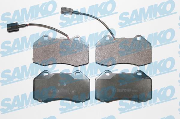 Samko 5SP1671 - Brake Pad Set, disc brake www.parts5.com