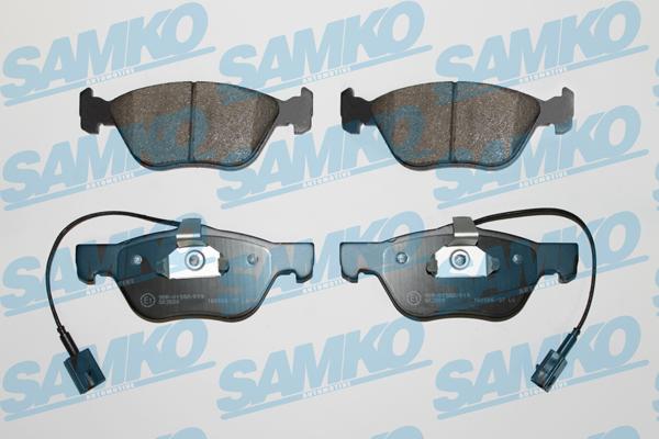 Samko 5SP1098 - Brake Pad Set, disc brake www.parts5.com