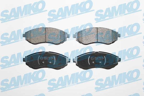 Samko 5SP1080 - Brake Pad Set, disc brake www.parts5.com