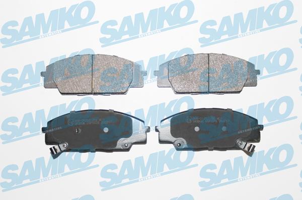 Samko 5SP1070 - Brake Pad Set, disc brake www.parts5.com