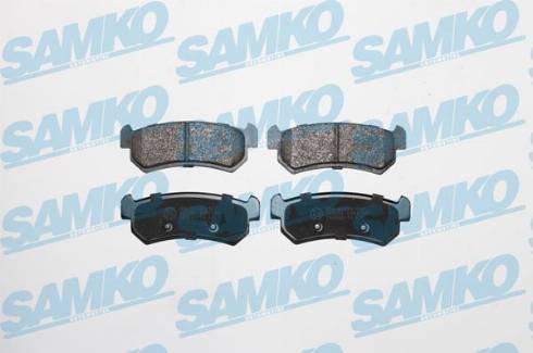 Samko 5SP1199 - Brake Pad Set, disc brake www.parts5.com