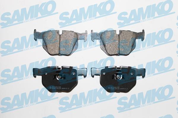 Samko 5SP1194 - Brake Pad Set, disc brake www.parts5.com
