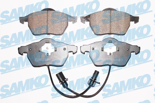 Samko 5SP1119 - Brake Pad Set, disc brake www.parts5.com