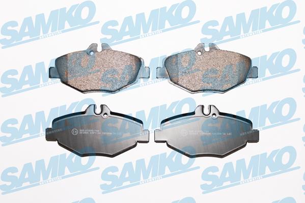 Samko 5SP1124 - Brake Pad Set, disc brake www.parts5.com