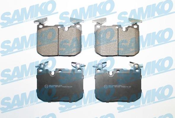 Samko 5SP1854 - Brake Pad Set, disc brake www.parts5.com