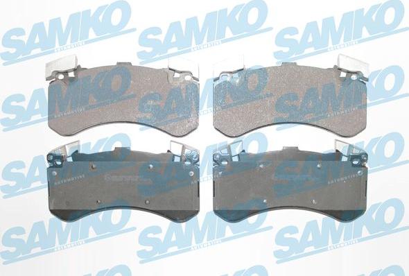 Samko 5SP1806 - Brake Pad Set, disc brake www.parts5.com