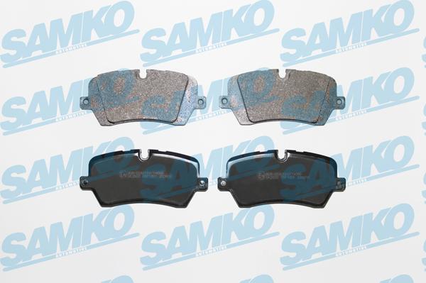 Samko 5SP1801 - Тормозные колодки, дисковые, комплект www.parts5.com