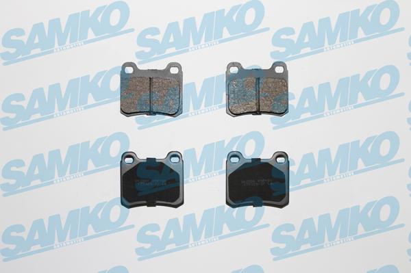 Samko 5SP181 - Brake Pad Set, disc brake www.parts5.com
