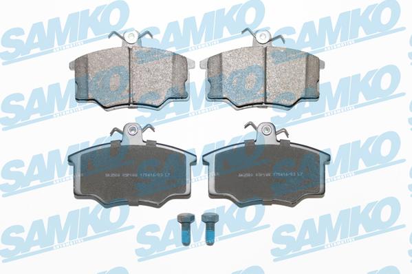 Samko 5SP188 - Brake Pad Set, disc brake www.parts5.com