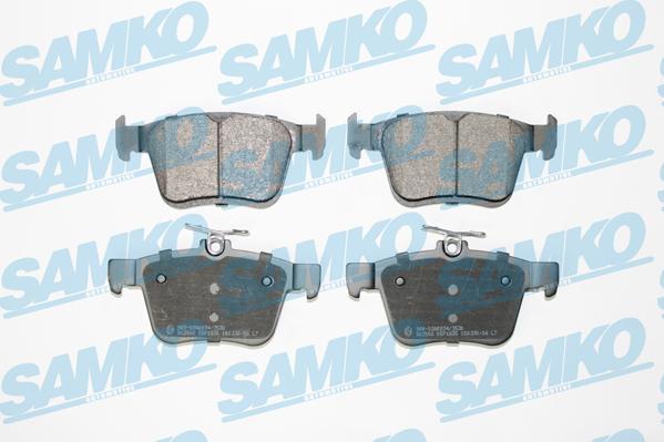 Samko 5SP1835 - Комплект спирачно феродо, дискови спирачки www.parts5.com
