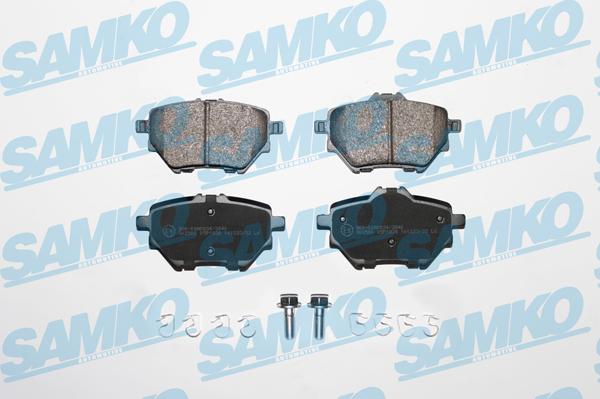 Samko 5SP1838 - Brake Pad Set, disc brake www.parts5.com