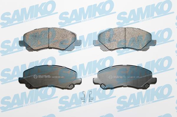 Samko 5SP1347 - Brake Pad Set, disc brake www.parts5.com