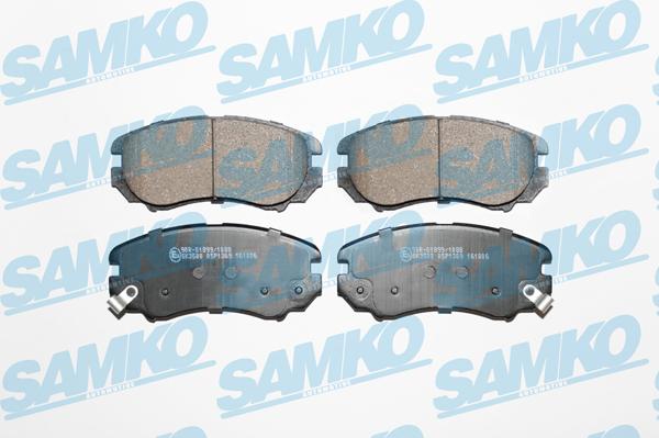 Samko 5SP1369 - Brake Pad Set, disc brake www.parts5.com