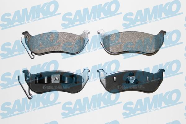 Samko 5SP1366 - Brake Pad Set, disc brake www.parts5.com