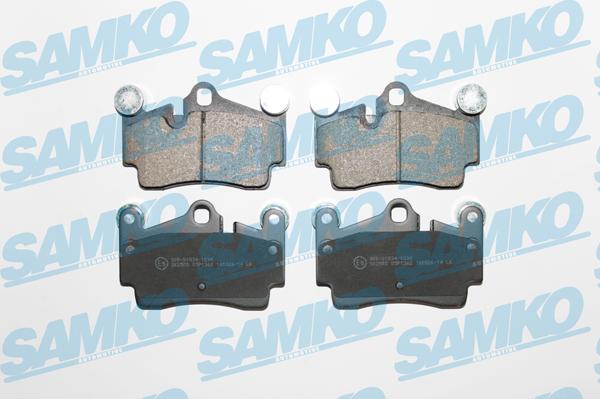 Samko 5SP1362 - Комплект спирачно феродо, дискови спирачки www.parts5.com