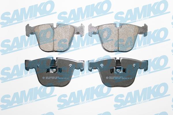 Samko 5SP1367 - Brake Pad Set, disc brake www.parts5.com