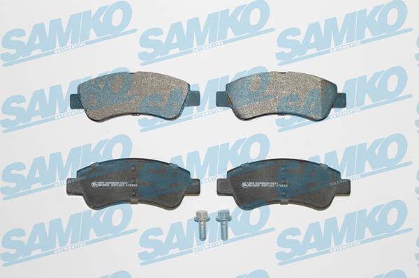 Samko 5SP1327 - Brake Pad Set, disc brake www.parts5.com