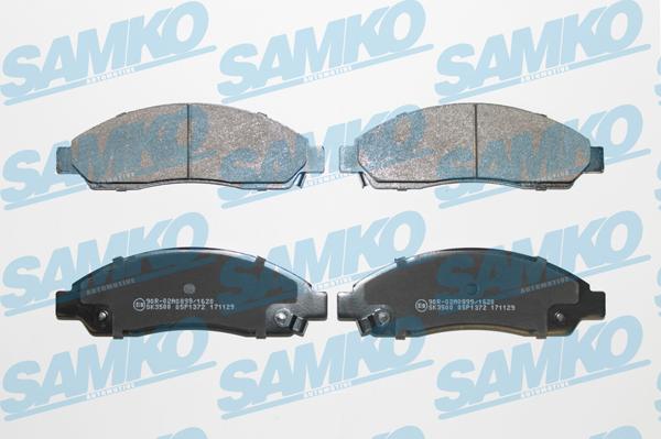 Samko 5SP1372 - Brake Pad Set, disc brake www.parts5.com
