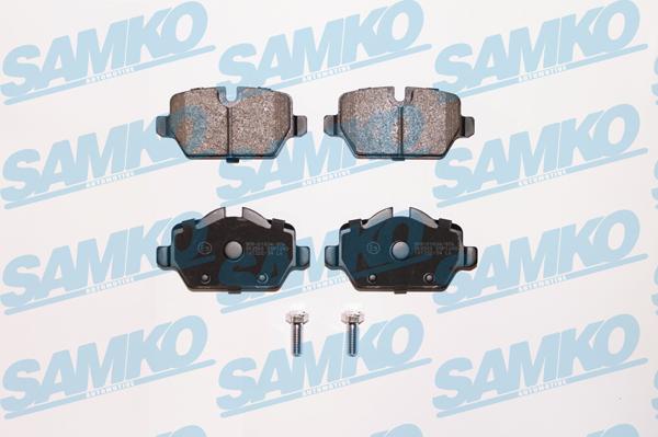 Samko 5SP1249 - Brake Pad Set, disc brake www.parts5.com