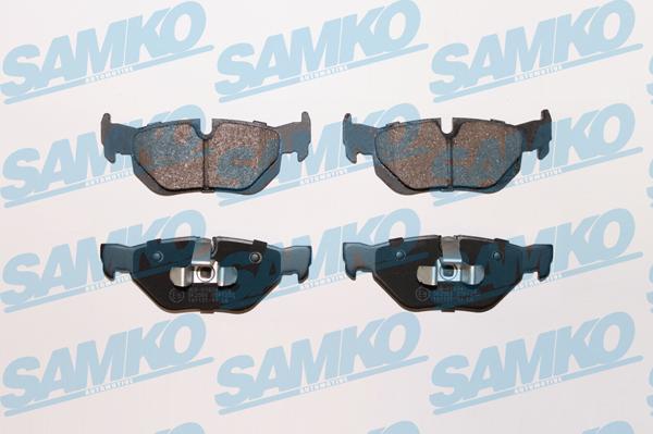 Samko 5SP1252 - Brake Pad Set, disc brake www.parts5.com